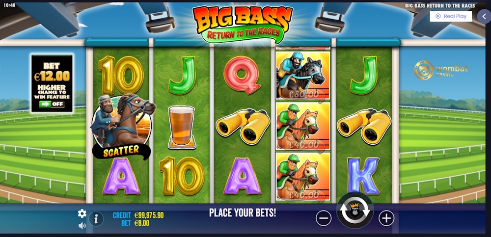 big bass return to the races