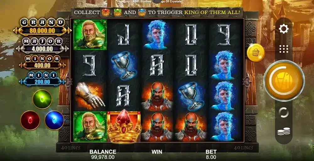 king of crystals screenshot