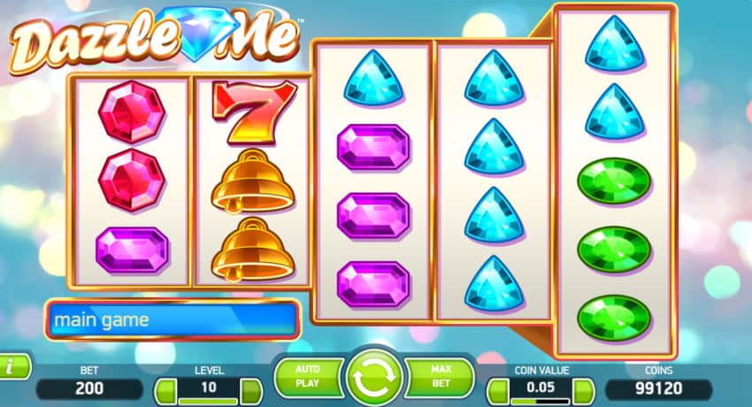 dazzle me slot screenshot