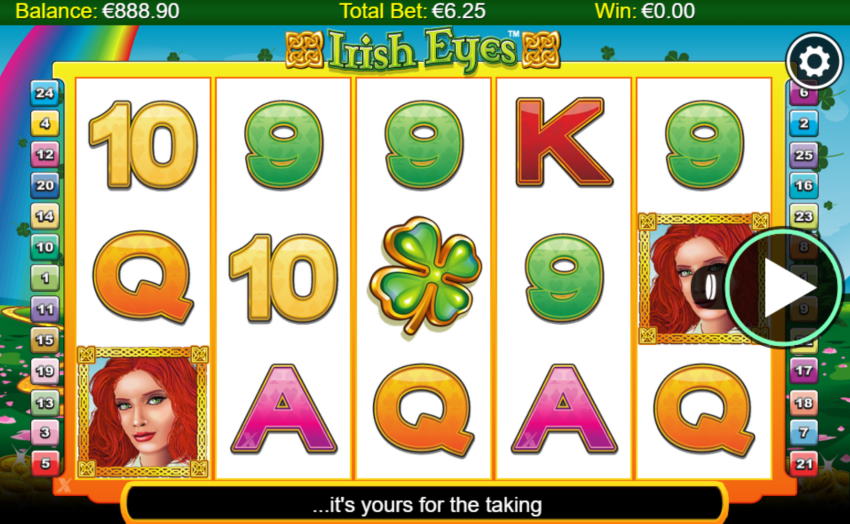 Irish Eyes screen shot