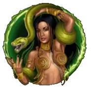 twisted circus slot snake lady