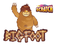 big foot scratch card