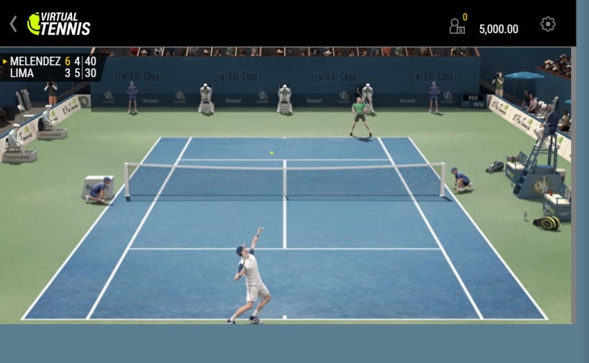 virtual tennis
