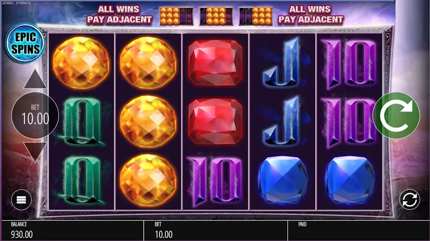 jewel strike slot screenshot
