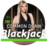 Live common draw blackjack high limit