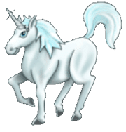 white wizard slot unicorn symbol