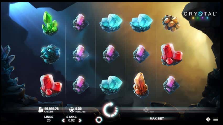 crystal rift slot screenshot