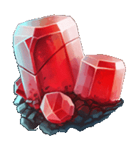 crystal rift slot red symbol
