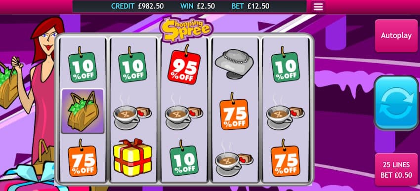 shopping spree slot screenshot