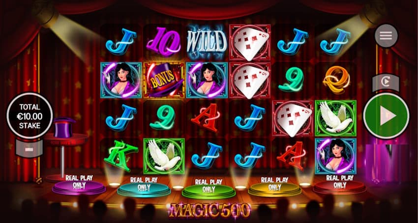 magic 500 slot