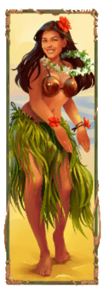 hawaiian fever slot stacked girl