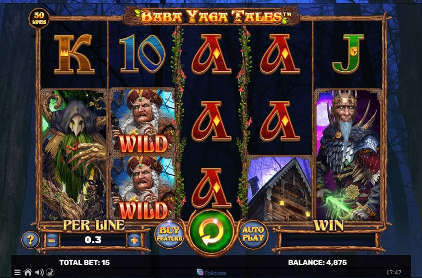 baba yaga tales slot screenshot