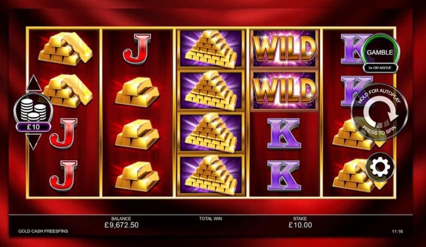 gold cash slot