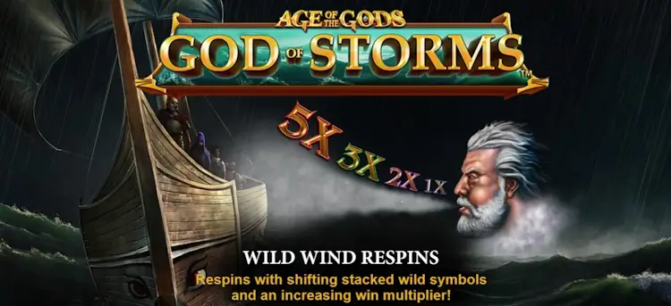 god of storms slot wild re-spins